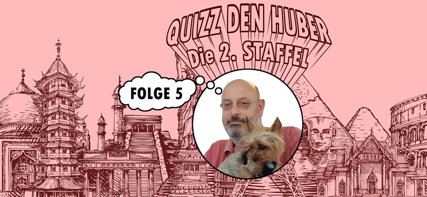 Heute macht das Huber-Quiz doppelt Spass. Denn auch Wiseguy Blunschi ist am Start