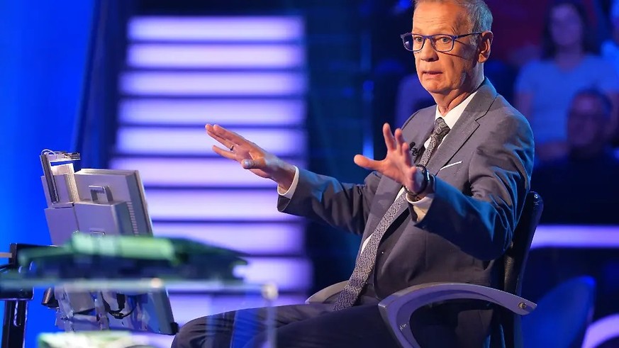 Günther Jauch bei Wer wird Millionär