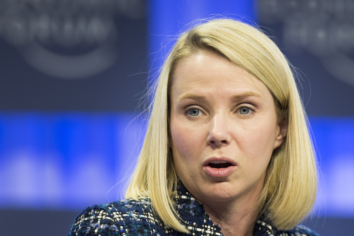 Bisher blieb ihr der Erfolg versagt: Yahoo-Chefin Marissa Mayer letzte Woche am WEF in Davos.&nbsp;