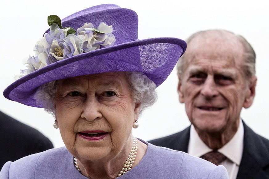 Queen Elizabeth II. und Prinz Philip zu Besuch im Vatikan.