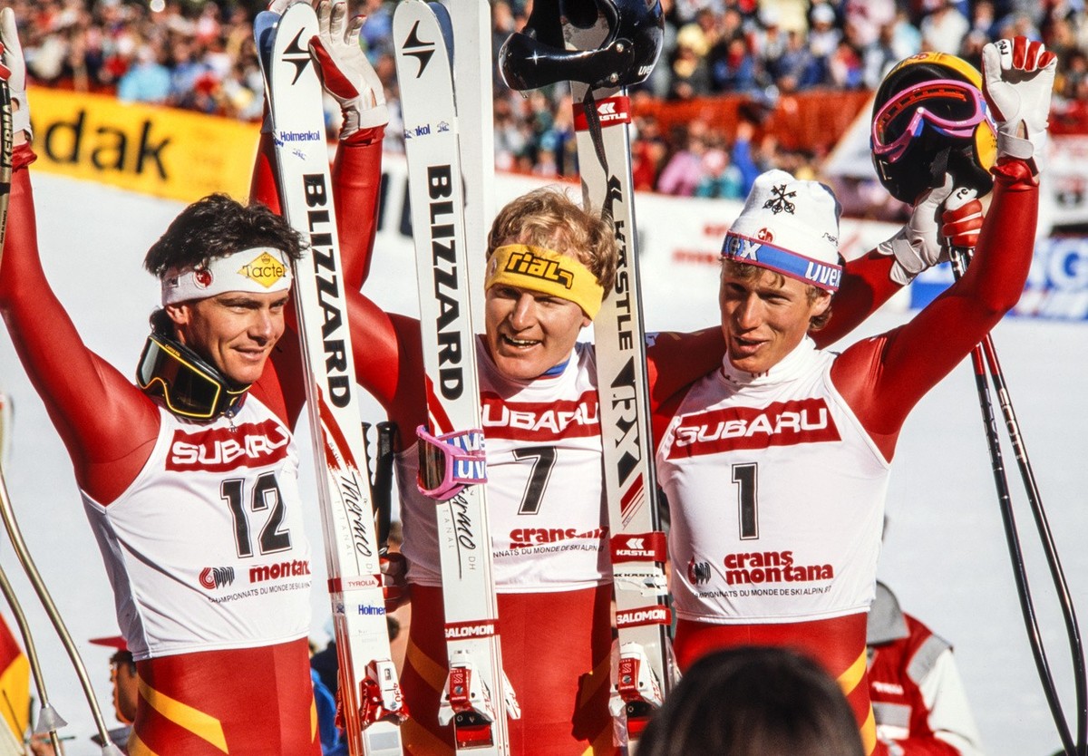 Voici tous les triplés suisses de l'histoire du ski