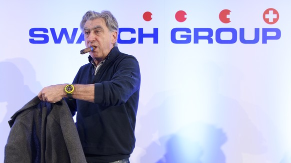 ARCHIVBILD --- ZUM DEN HALBJAHRESZAHLEN DER SWATCH GROUP STELLEN WIR IHNEN FOLGENDES BILDMATERIAL ZUR VERFUEGUNG --- Nick Hayek, CEO Swatch Group, President of the Swatch Group Executive Management Bo ...