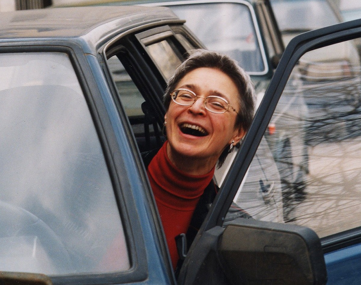In this undated image released by Novaya Gazeta newspaper on Friday, Oct. 5, 2007, slain Russian investigative journalist Anna Politkovskaya is seen. Sunday will be the first anniversary of the murder ...