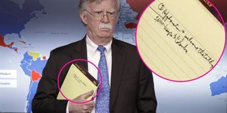 US-Militäreinsatz in Venezuela? Oder: Warum man vertrauliche Notizen besser verdeckt