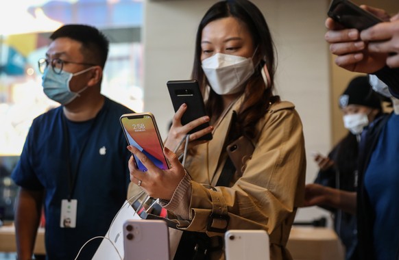 Die Chinesen mögen das iPhone nach wie vor.