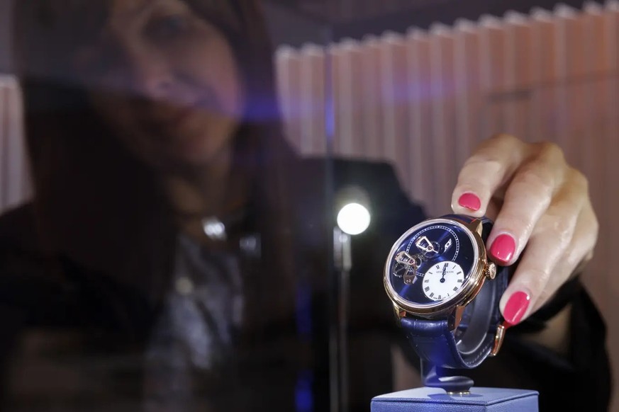 Gefragt und teuer: Der Preis für exportierte Schweizer Uhren hat sich in den letzten 20 Jahren mehr als vervierfacht.