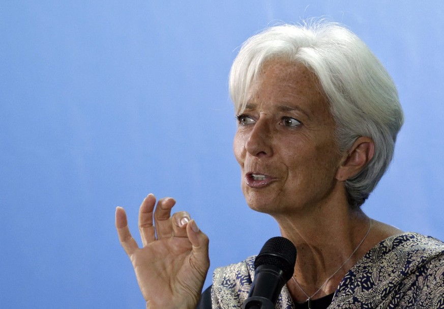 IWF-Chefin Christine Lagarde.