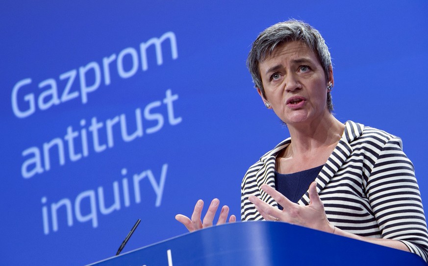 Der neue Sheriff in Brüssel: Margrethe Vestager.