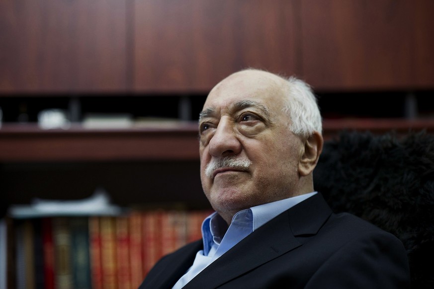 FILE  In this March 15, 2014 file photo, Turkish Muslim cleric Fethullah Gulen, sits at his residence in Saylorsburg, Pennsylvania, United States. A U.S.-based Muslim cleric, who has become Turkish P ...