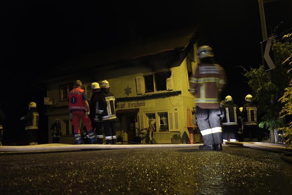 Die Feuerwehr brachte den Brand rasch unter Kontrolle.