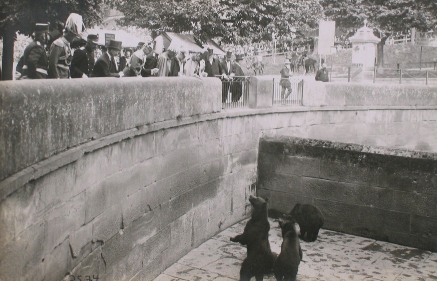 1912: Bärengraben. 