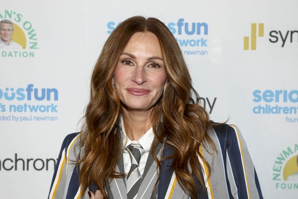 Actor Julia Roberts attends the SeriousFun Children's Network benefit gala at Jazz at Lincoln Center on Monday, Nov. 14, 2022, in New York. (Photo by Andy Kropa/Invision/AP) Julia Roberts