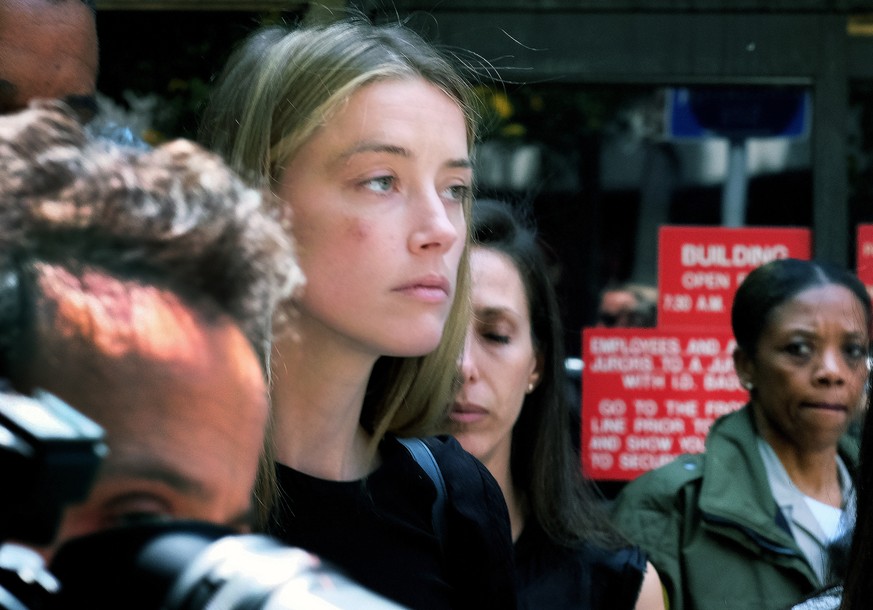 So ging Amber Heard am 27. Mai in Los Angeles vor Gericht.
