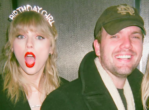 Taylor und Bruder Austin Swift.