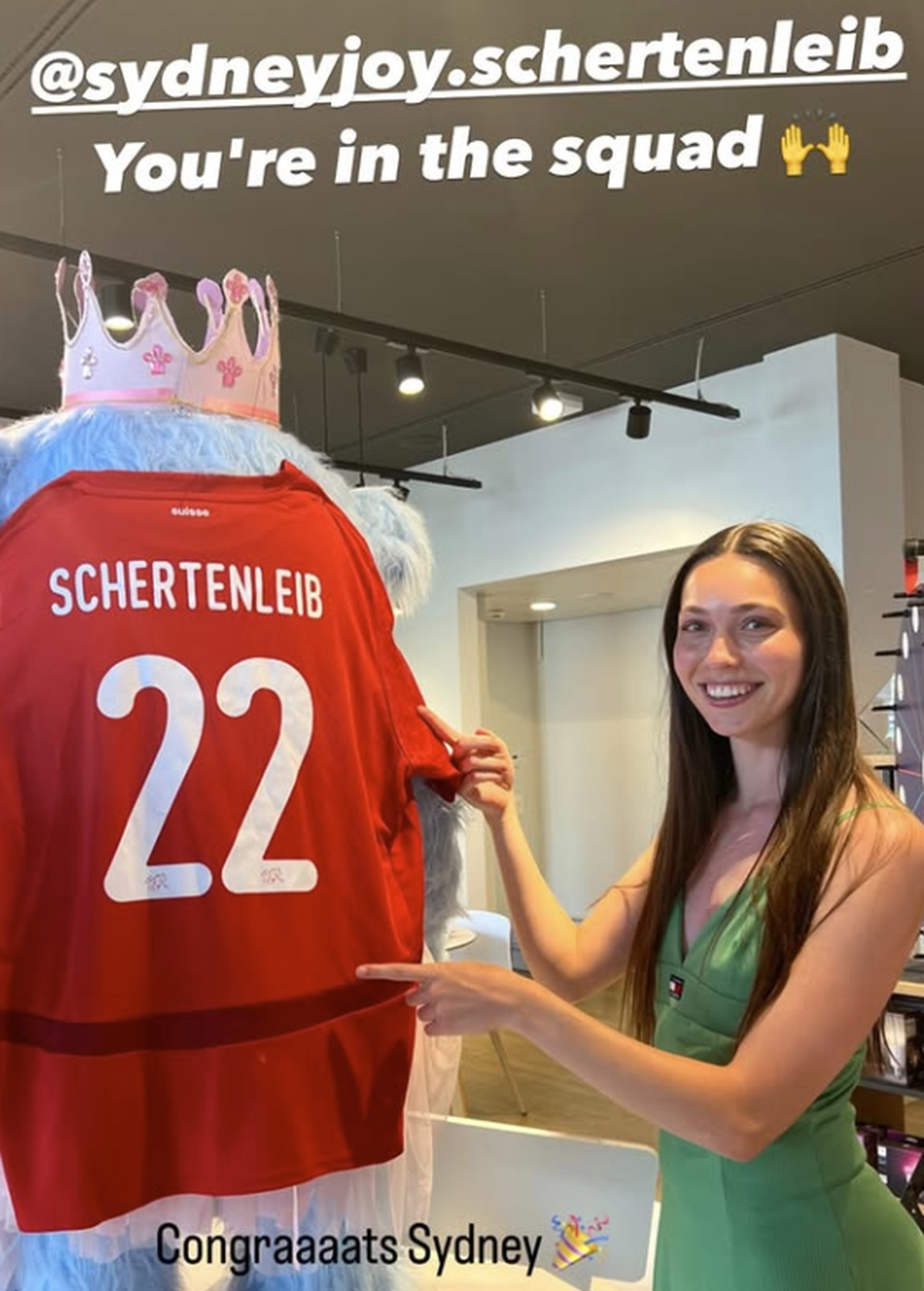 Frauen-EM 2025: Nomination Sydney Schertenleib
