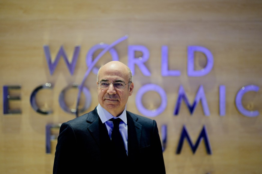 Bill Browder CEO Hermitage Capital Management poses for a portrait prior to an interview with the Associated Press during the World Economic Forum in Davos, Switzerland, Tuesday, May 24, 2022. The ann ...