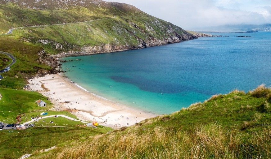 Keem Bay Beach, Keel, County Mayo, Ireland