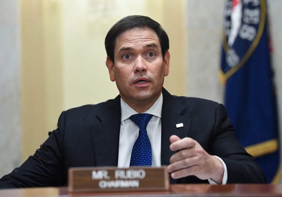 Der Senator aus Florida Marco Rubio fordert Hilfe für Hongkong.