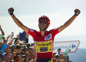 Alberto Contador: Der Vuelta-Sieg ist nur noch Formsache.