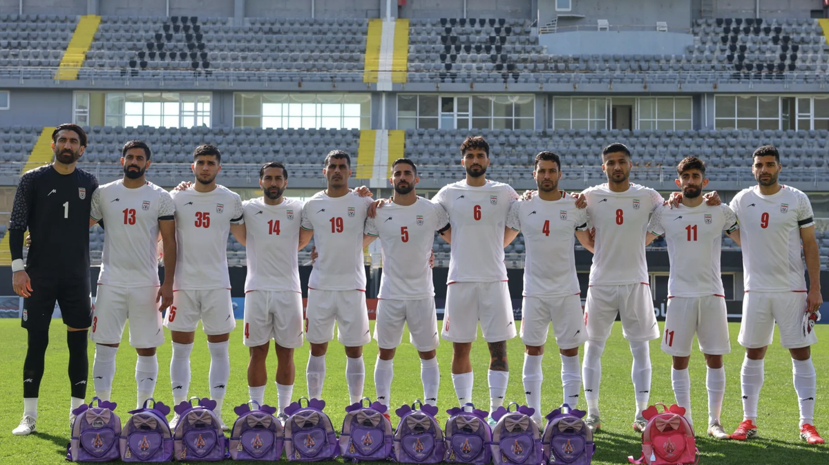 Die iranische Fussballnationalmannschaft bei einem Testspiel in Antalya. (Archivbild)