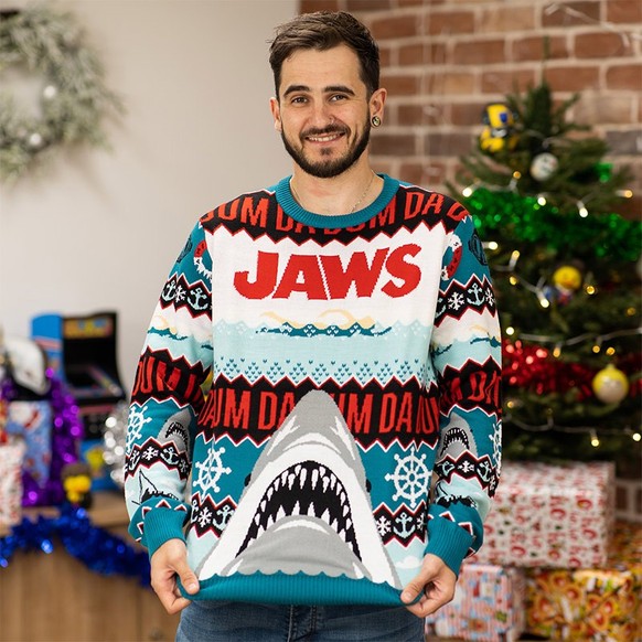 ugly christmas sweater jaws https://numskull.com/official-jaws-da-dum-christmas-jumper-ugly-sweater/