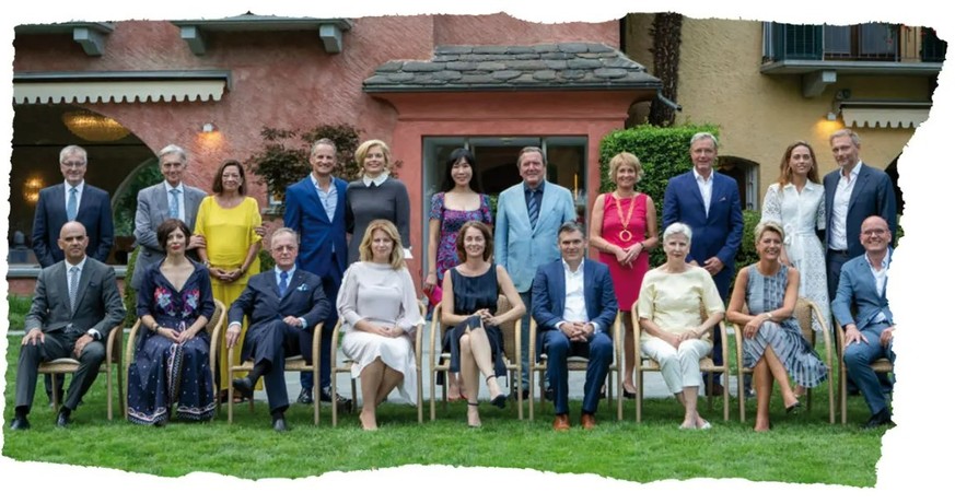 Ringier-Feier 2019: Alain Berset sitzt in der vorderen Reihe ganz links.