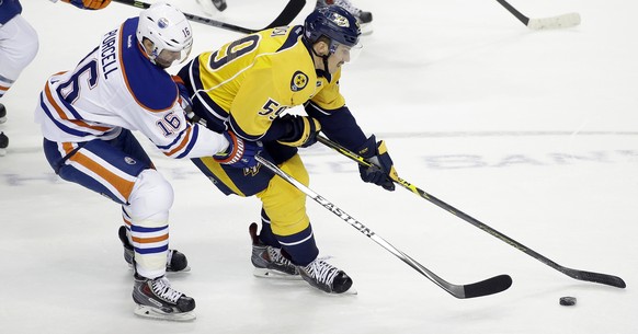 Roman Josi gehört gegen die Edmonton Oilers zu den Besten seiner Mannschaft.&nbsp;