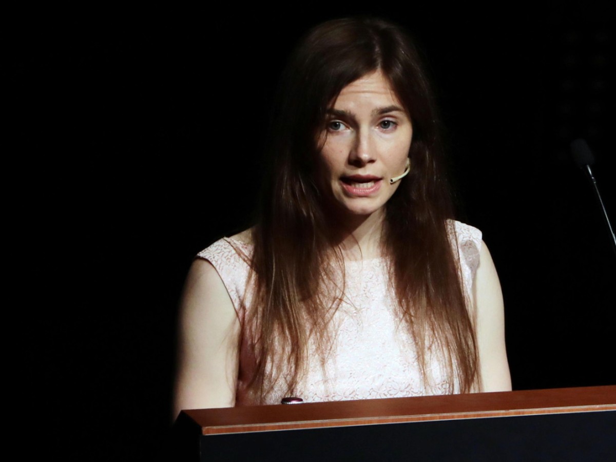 Italien muss der US-Amerikanerin Amanda Knox 10'400 Euro Entschädigung zahlen. Das beschloss der Europäische Gerichtshof für Menschenrechte (EGMR) in Strassburg, (Archivbild)