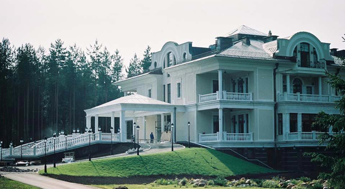 La maison présidentielle de campagne, à Valdaï.