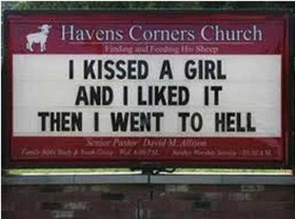 «Ich küsste ein Mädchen und das hat mir gefallen. Dann kam ich in die Hölle.»