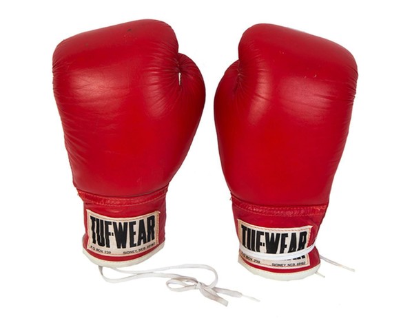 Sylvester Stallones Boxhandschuhe aus Rocky III