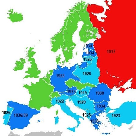 Europa in der Zwischenkriegszeit: Demokratie in der Defensive.