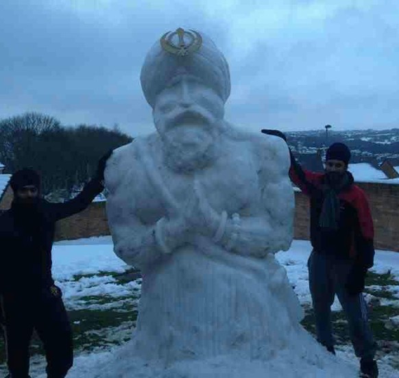 Indischer Schneemann