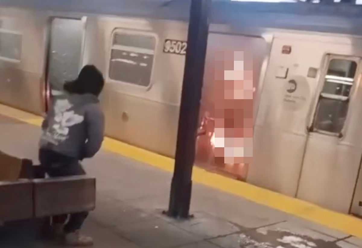 Une femme brûlée vive dans le métro new-yorkais