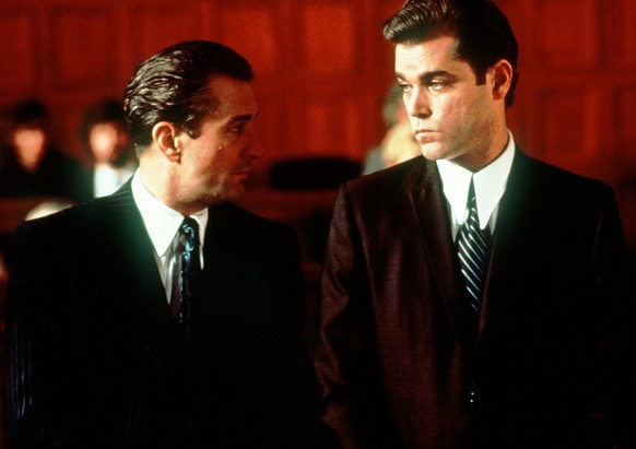 Ray Liotta, right, plays mob informant Henry Hill, in a scene with Robert De Niro, in the 1990 classic film ``Goodfellas,&#039;&#039; in this undated publicity photo. Hill&#039;s criminal exploits, de ...