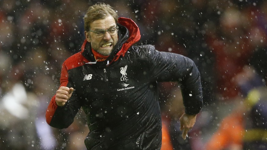 Liverpool-Trainer Klopp und der Kop rasten beim späten Ausgleich zum 3:3 aus.