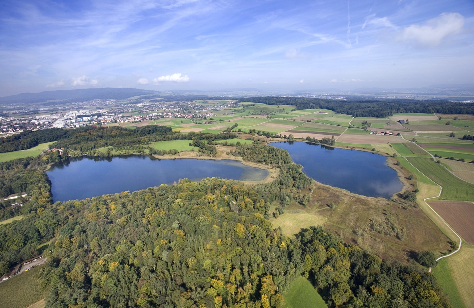 Die Frau wurde im Katzensee begraben.