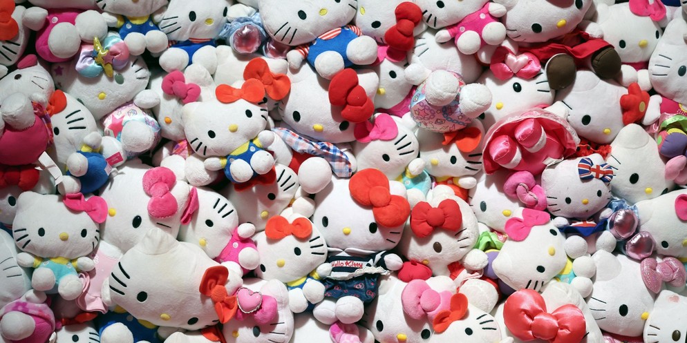 Hello Kitty wird 50 Jahre alt.