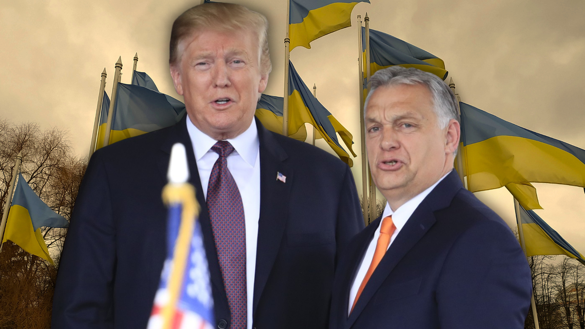 Donald Trump et Viktor Orban sont très critiques sur l'Ukraine.
