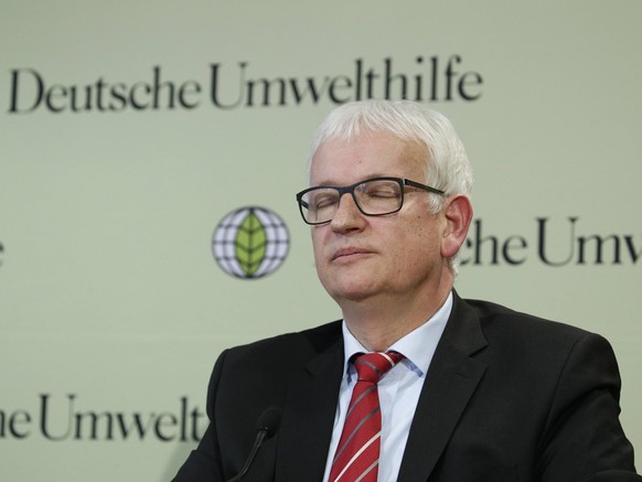 News Bilder des Tages 18.12.2018, Berlin, Deutschland - Foto: Juergen Resch, Bundesgeschaeftsfuehrer Deutsche Umwelthilfe, anlaesslich einer Pressekonferenz in Berlin. *** 18 12 2018 Berlin Germany Ph ...