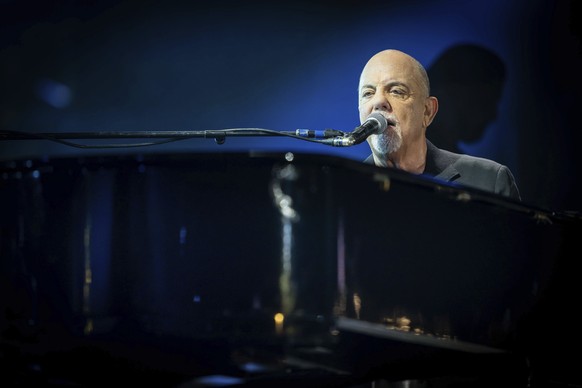 Billy Joel performs at the Principality Stadium in Cardiff, Wales, marking the singer&#039;s first ever performance in the city and his only European show in 2024, on Friday, Aug. 9, 2024. (Matthew Ho ...