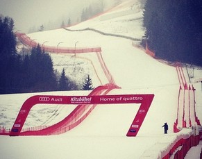 Dieses Foto stellte der Schweizer Abfahrer Beat Feuz am Mittwochmorgen ins Netz.