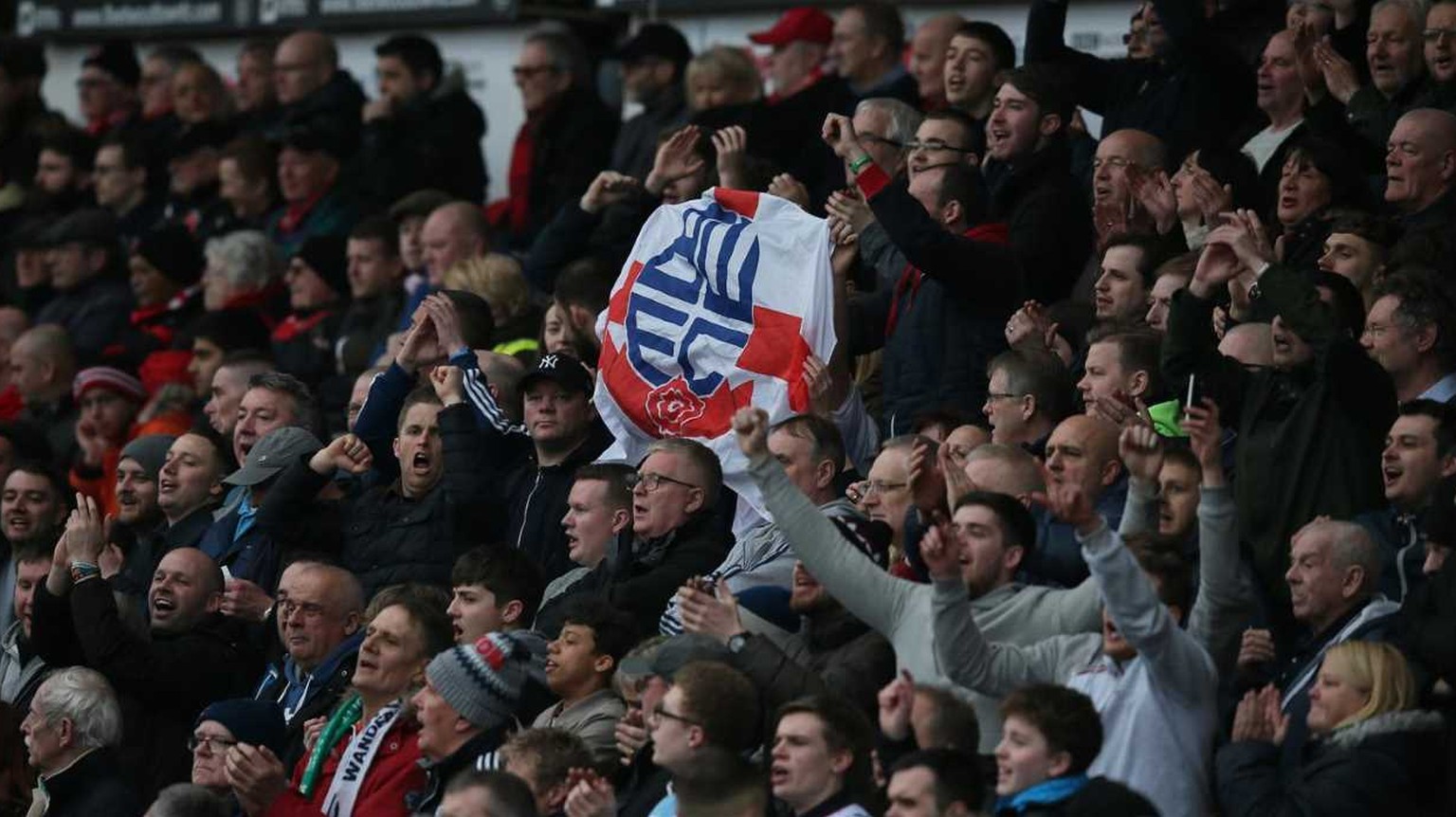 Die Fans der Bolton Wanderers durchleben derzeit harte Zeiten.