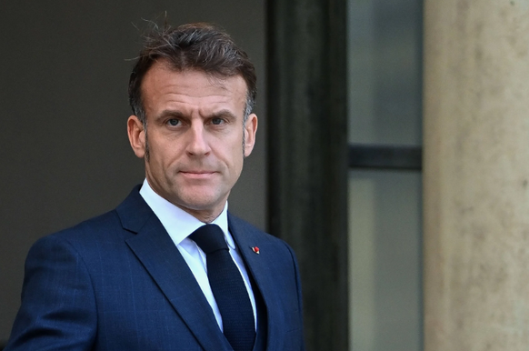 Schweigt lieber: Frankreichs Präsident Emmanuel Macron.