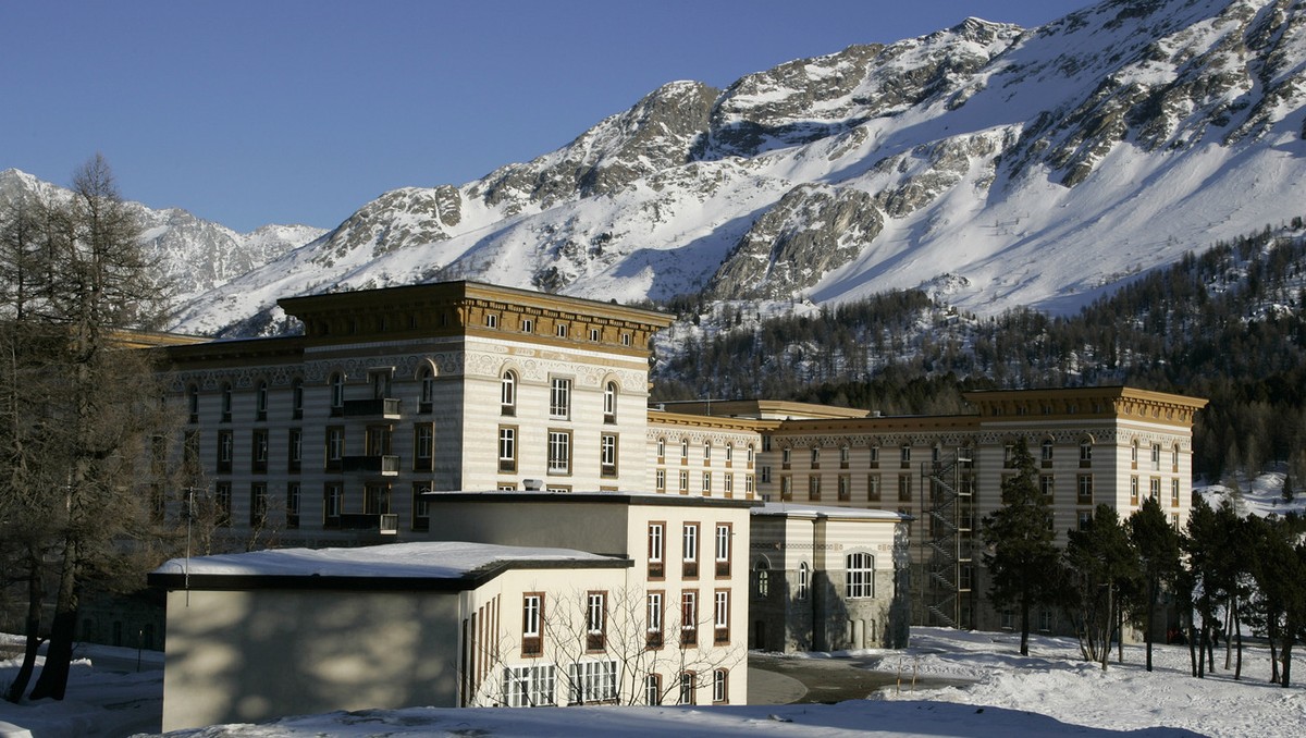 Hotelpalast am Silsersee: Das Luxushotel war lange Zeit von Soldaten und Jugendgruppen belegt.&nbsp;