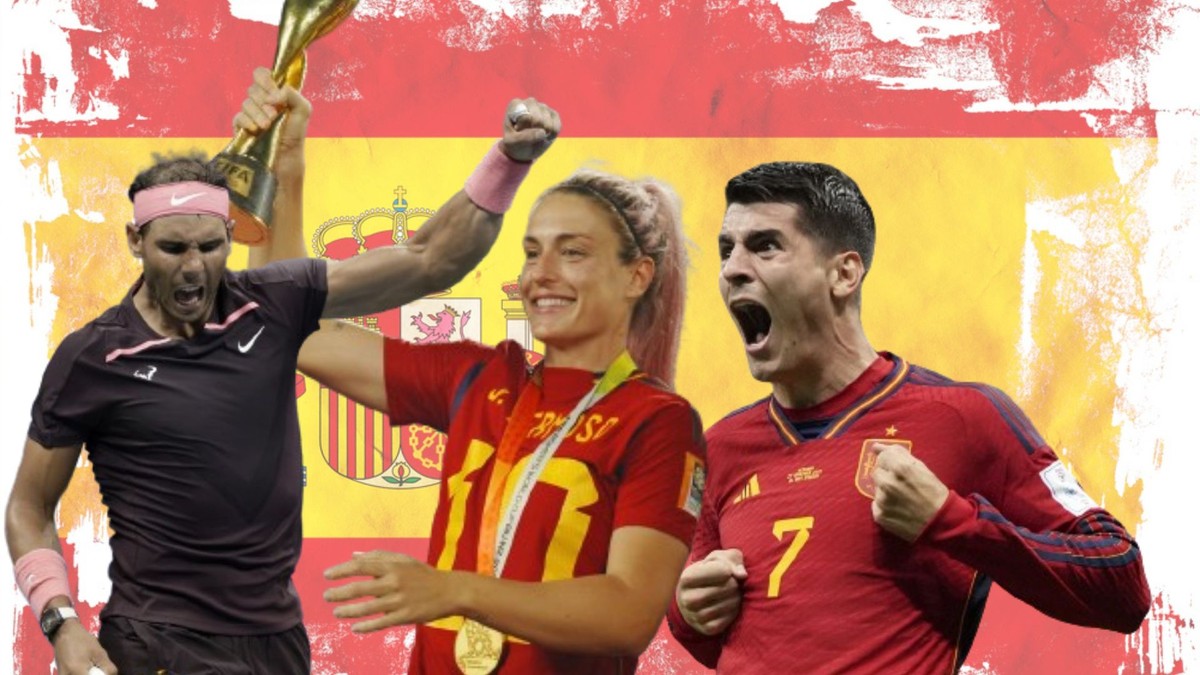 Rafael Nadal, Alexia Putellas et Alvaro Morata (de gauche à droite), ainsi que tous les athlètes espagnols, sont sur le point de vivre un grand changement.