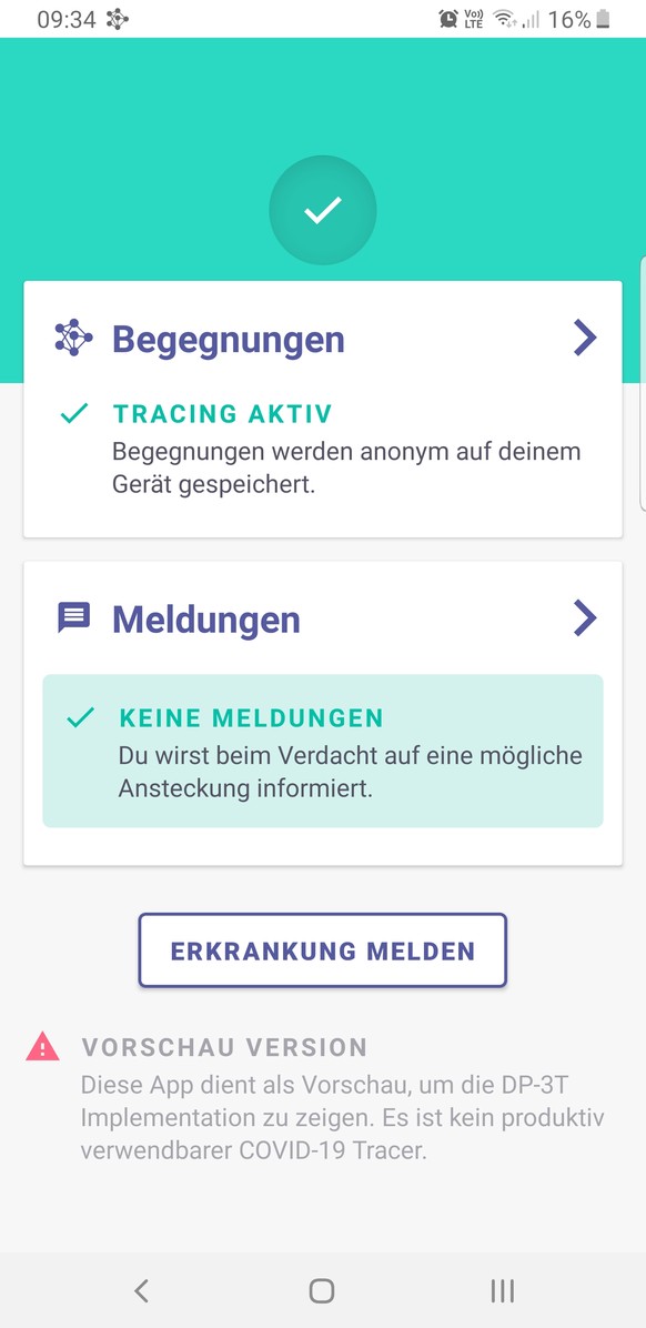 Meldet ein Nutzer eine Infektion mit dem Coronavirus, werden alle anderen App-Nutzer alarmiert, mit denen man für eine bestimmte Zeit engen Kontakt hatte.