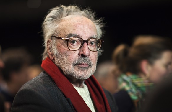 FILE -- Swiss-French director Jean-Luc Godard during the award ceremony of the &quot;Grand Prix Design&quot;, pictured on November 30, 2010, at the Museum of Design Zurich in Zurich, Switzerland. Goda ...