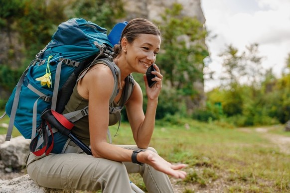 wandern telefon telefonieren