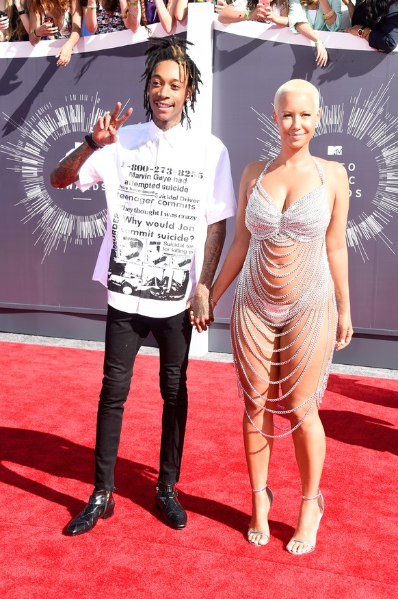 Bild aus glücklicheren Zeiten: Die Eheleute Khalifa-Rose bei den MTV Awards im August 2014.